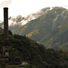 廃鉱山の風景