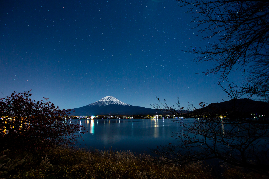 reflection of the stars