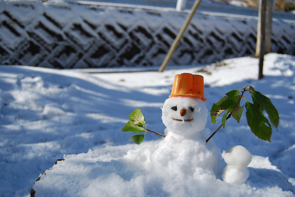 雪だるま♪