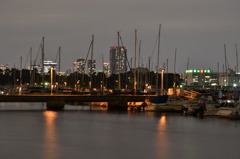 夜の桟橋