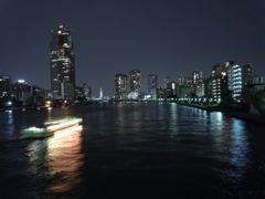 勝どき橋からの夜景
