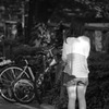 木陰でたたずみ
