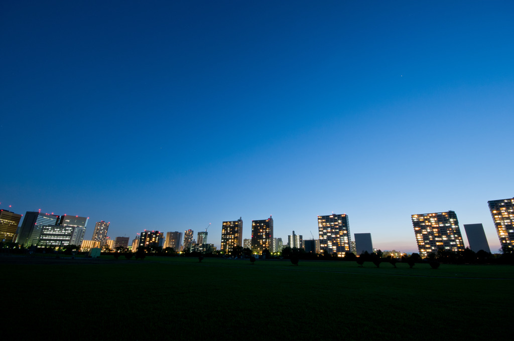 夜空に並ぶ宝石箱