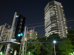 線路沿い