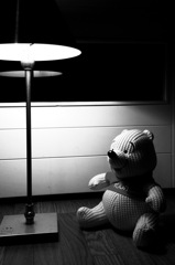 夜更けのプーさん