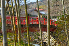 朱色の橋