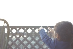 空を見上げて