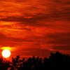 夕日