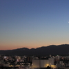三日月のある風景