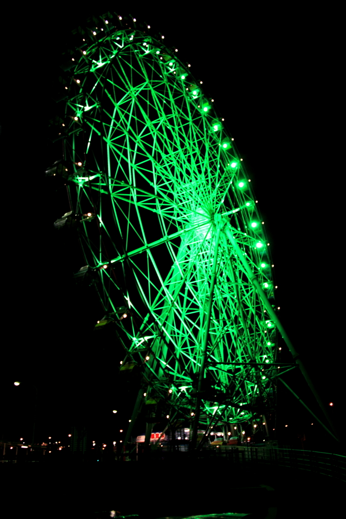 shining ferris wheel