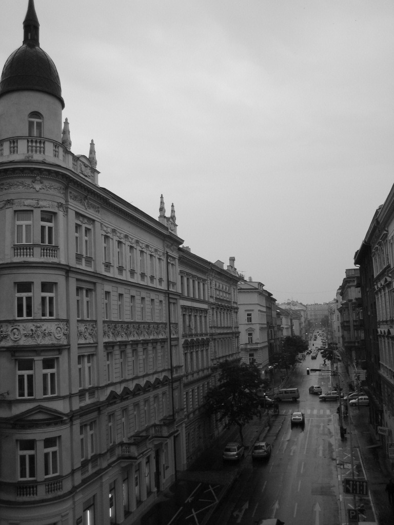 プラハの雨
