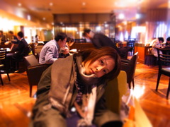 サンマルクカフェにて