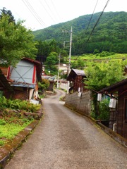 山村にて