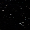 ふたご座流星群－軌跡１つ