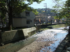 高尾山麓のせせらぎ