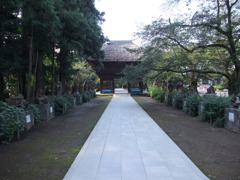 茂林寺参道