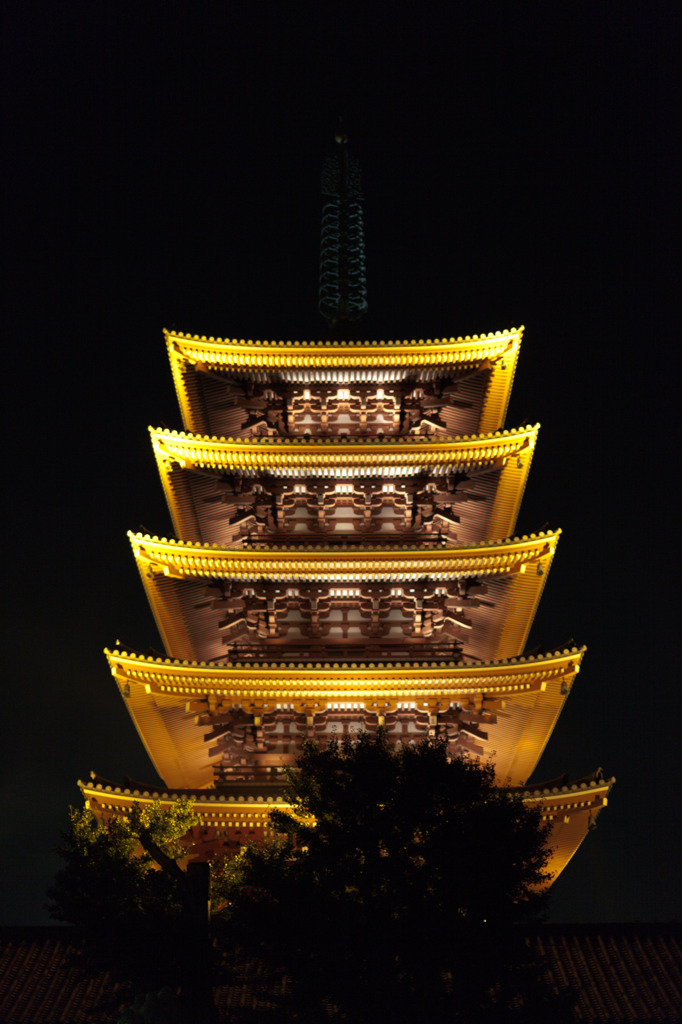 浅草寺五重塔-3733