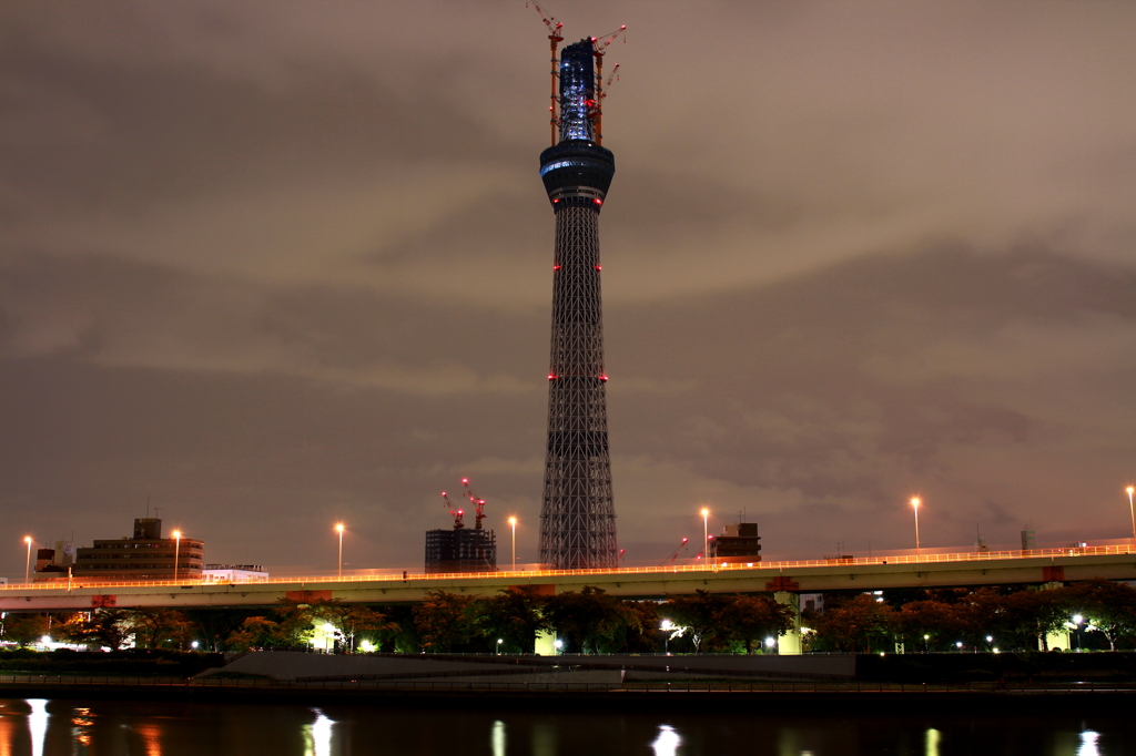 AM 02:51 スカイツリー