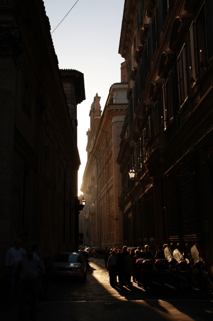 ローマの路地