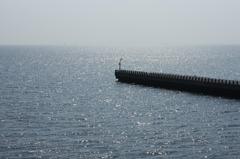 午後の海岸