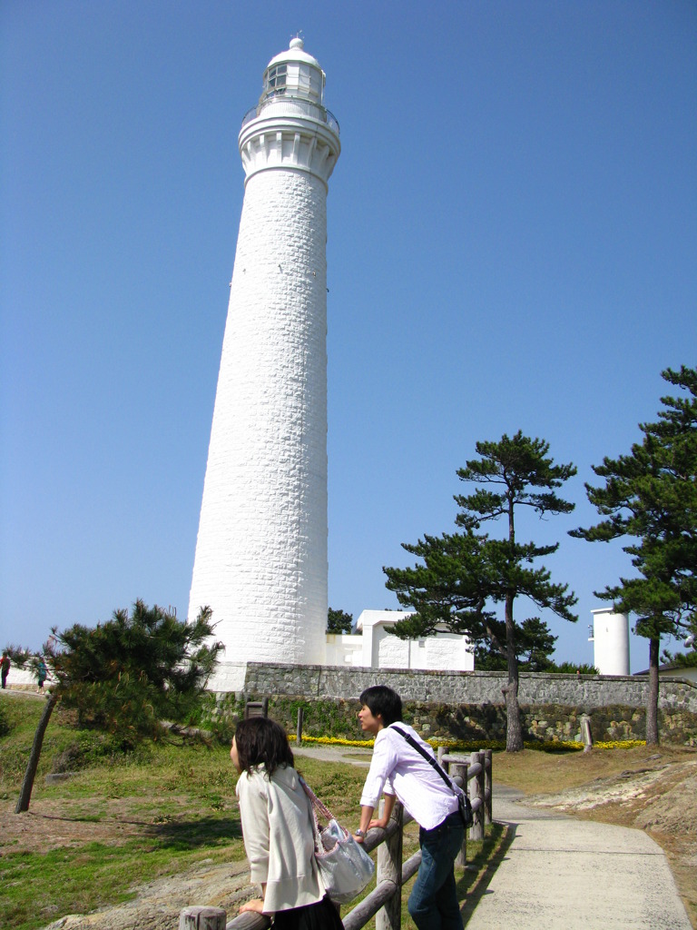 晴天の日御碕灯台