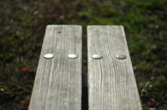 wood bench