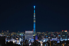 夜の東京スカイツリー