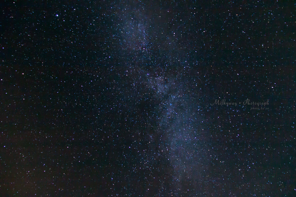 白馬で見た星空