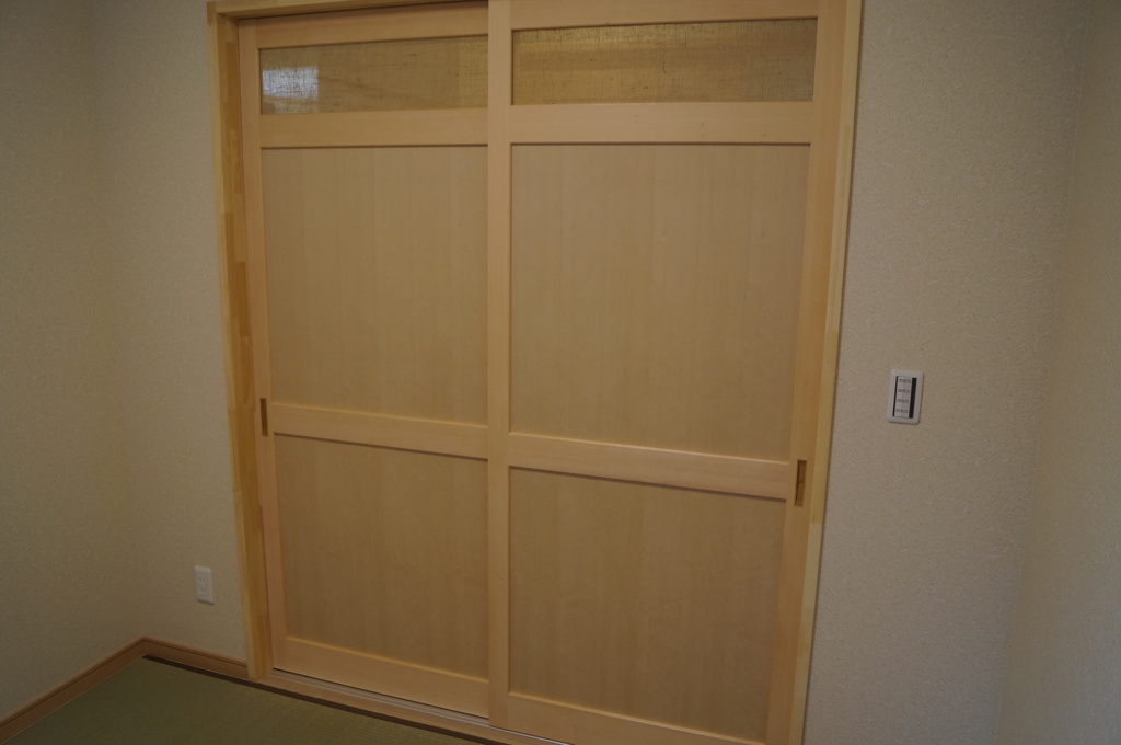 麻入り建具