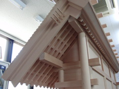 伊勢神棚の竣工