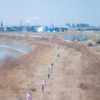 駆ける園児