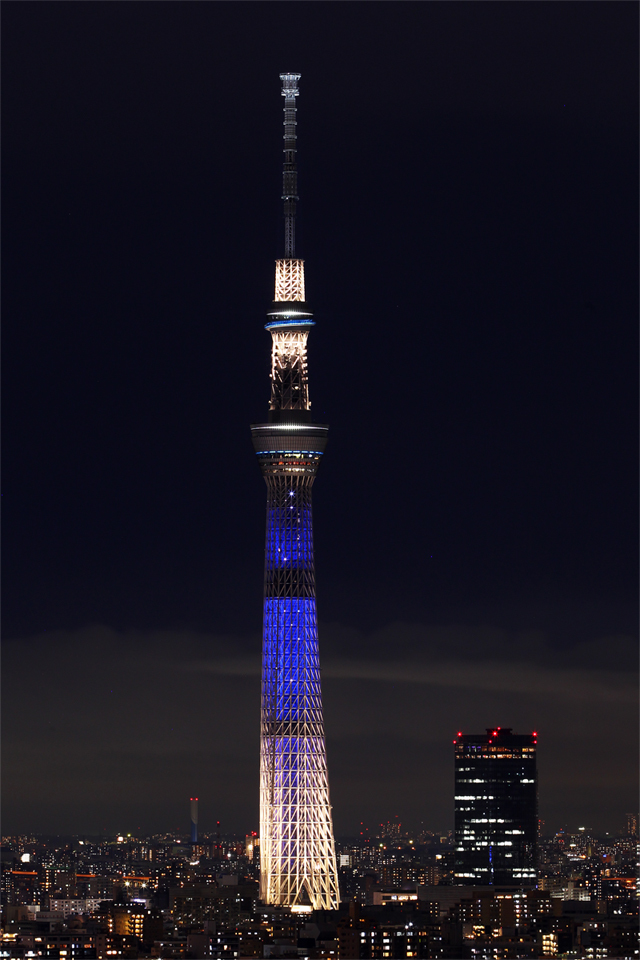 七夕用ライティング