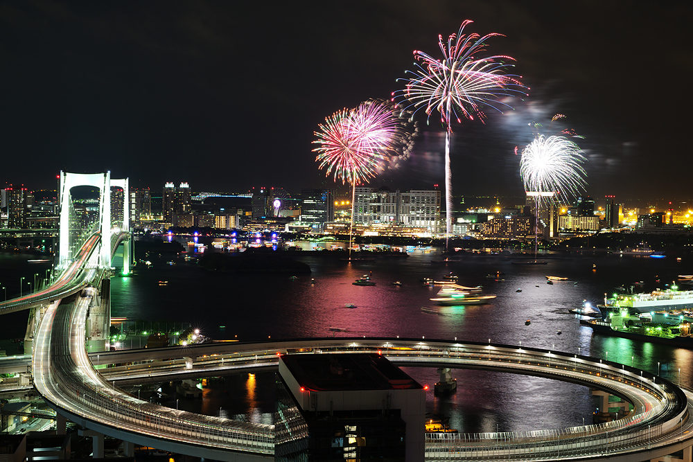 お台場花火