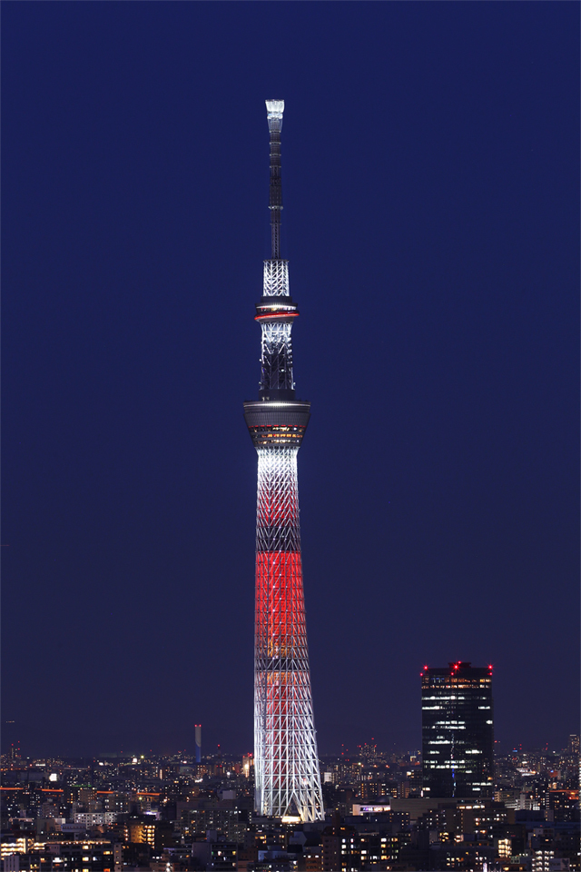 赤いツリー