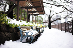 座れないベンチ