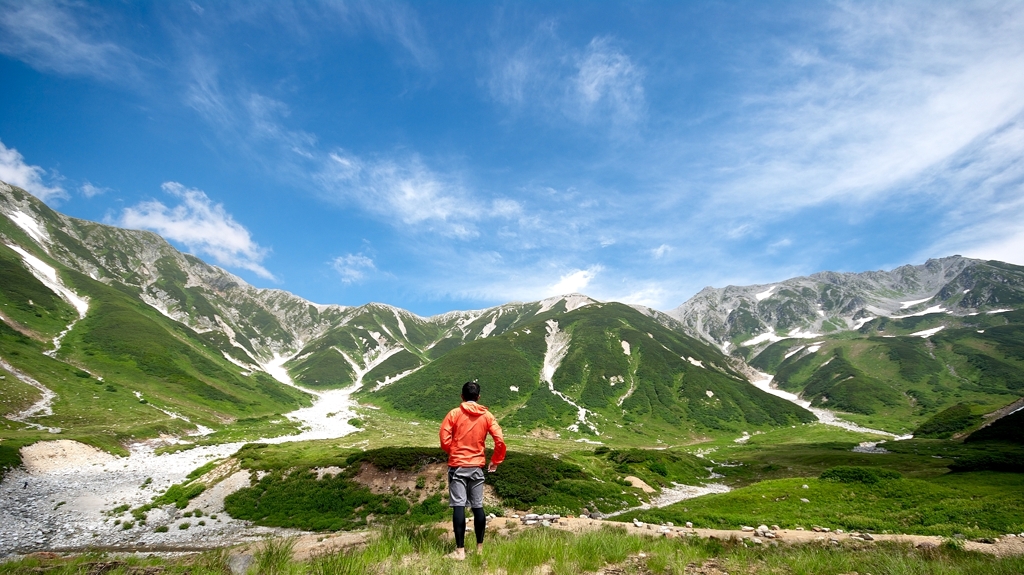 別山・真砂・富士の折立・大汝・雄山