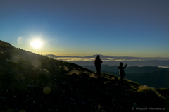 白山　日の出