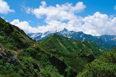 燕岳　表銀座