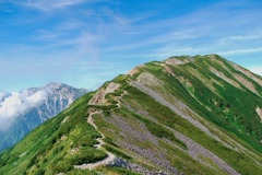 白馬　小蓮華山