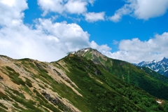燕岳　表銀座