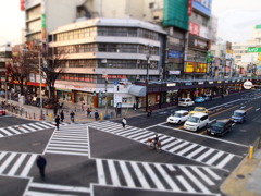 交差点_ジオラマモード