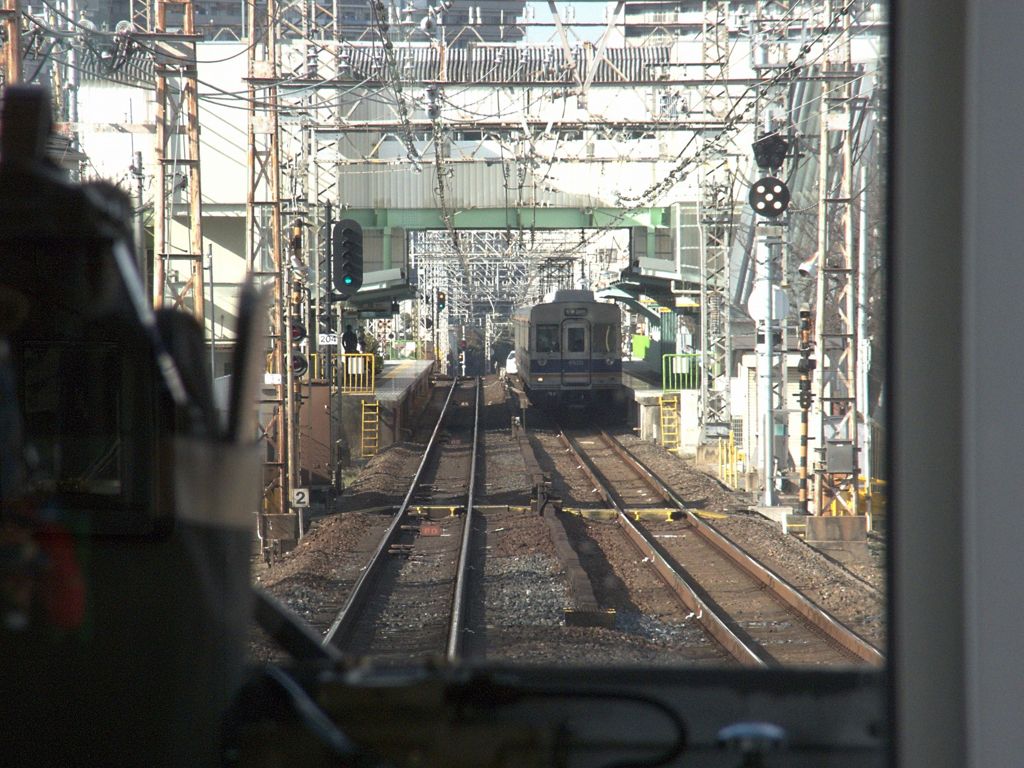 もう直ぐ！駅に到着！