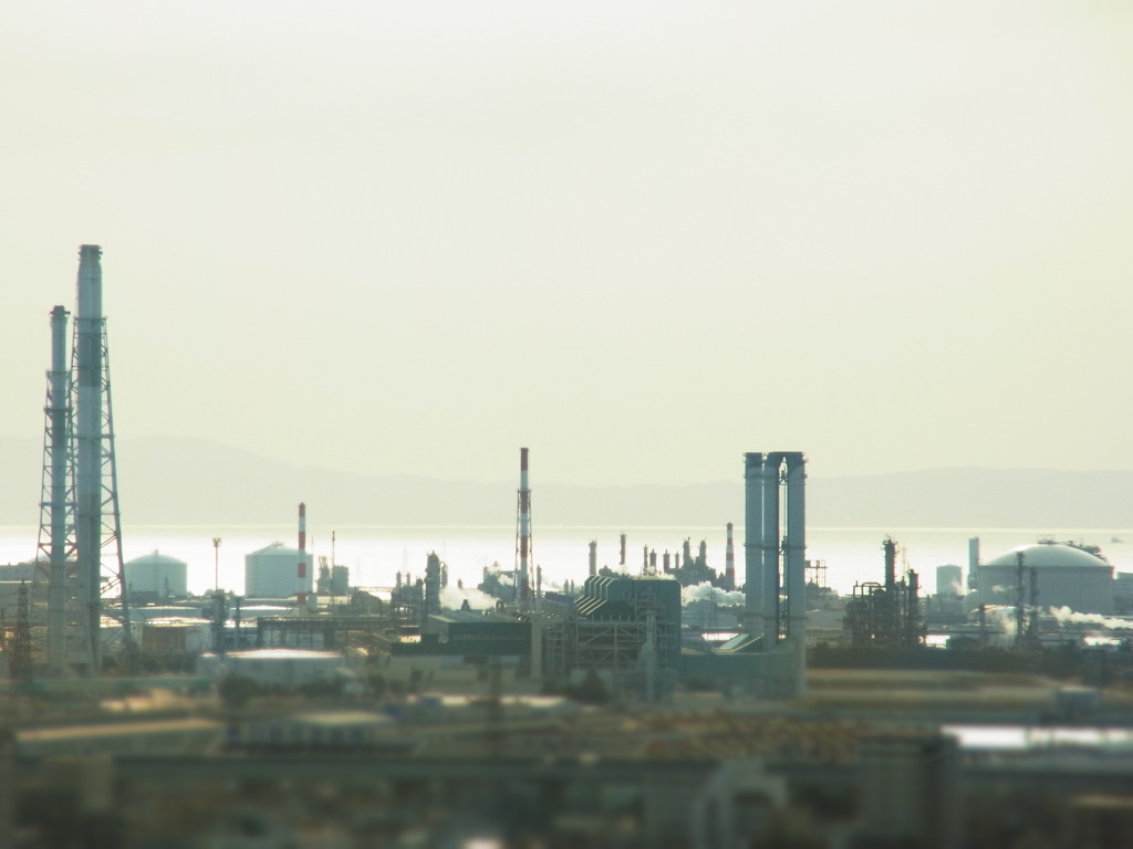 堺の工業地帯
