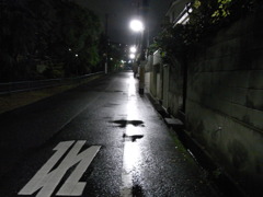 夜！帰り道