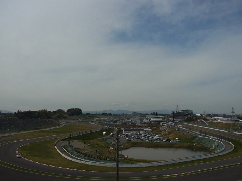 レース直前の鈴鹿サーキット