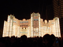 お城？ルミナリエ