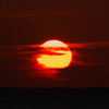 恋の浦の夕焼け