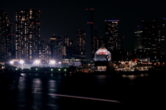 夜の晴海埠頭