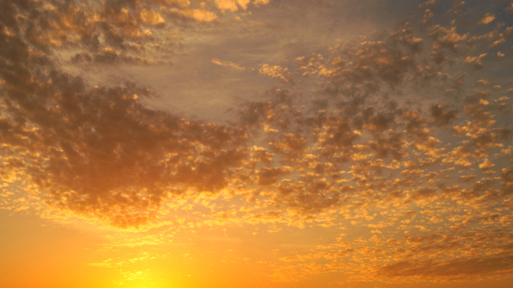 今日の空