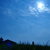 灯台と空